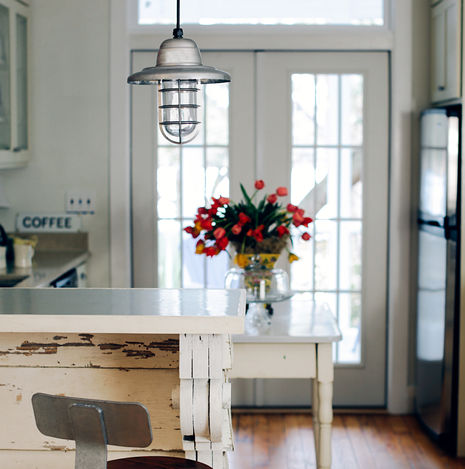Industrial Guard Pendant Light